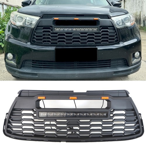 Black front grille fits - grille,